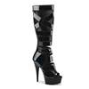 Pleaser - DELIGHT60049 Knee high boot - Black Product image